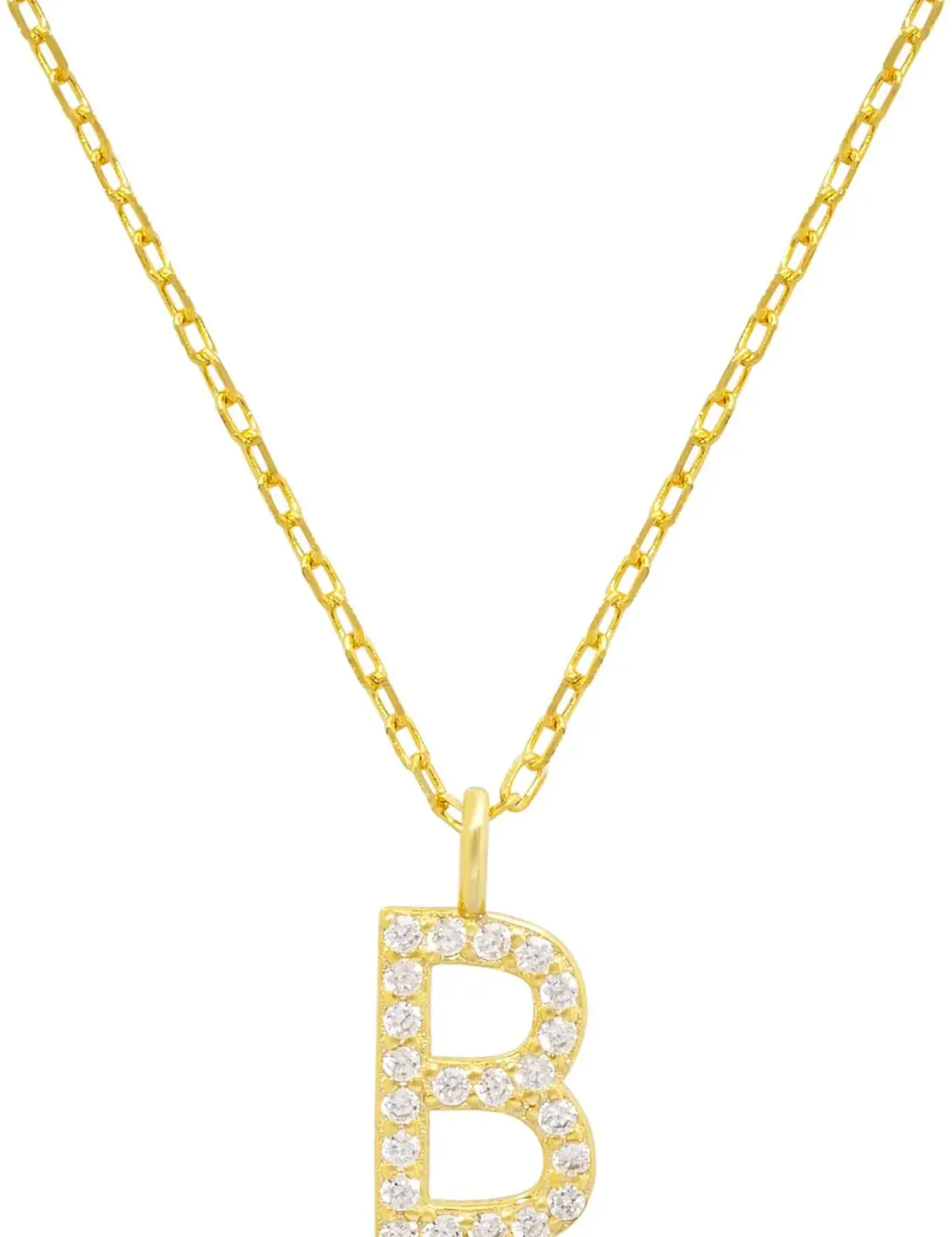 Bijou Brigitte Ketten 925Er Silber|Ketten Gold>Kette - Simple B gold