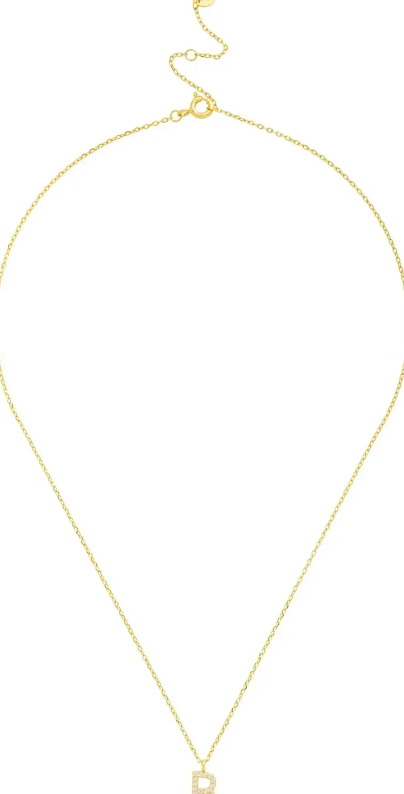 Bijou Brigitte Ketten 925Er Silber|Ketten Gold>Kette - Simple B gold