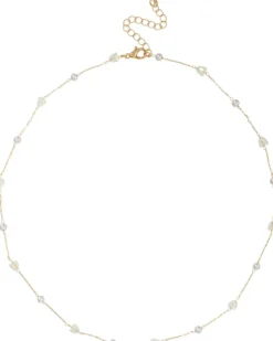 Bijou Brigitte Ketten Gold>Kette – Simple Glass gold
