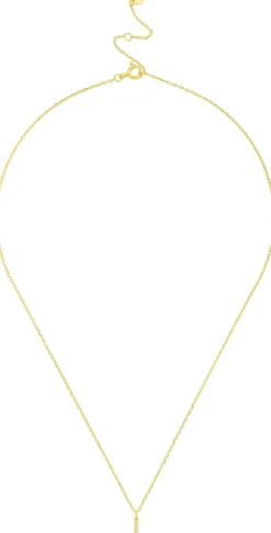 Bijou Brigitte Silver Crystals|Ketten Gold>Kette - Simple L gold