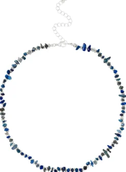 Bijou Brigitte Boho-Schmuck>Kette - Simple Lapis blau