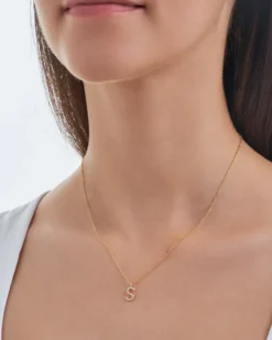 Bijou Brigitte Ketten 925Er Silber|Ketten Gold>Kette - Simple S gold