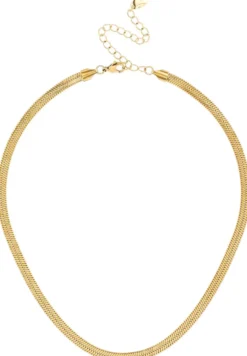 Bijou Brigitte Edelstahlschmuck In Gold|Edelstahlketten>Kette - Simple Steel gold