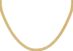 Bijou Brigitte Edelstahlschmuck In Gold|Edelstahlketten>Kette - Simple Steel gold