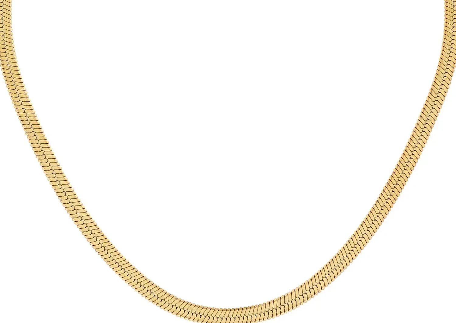 Bijou Brigitte Edelstahlschmuck In Gold|Edelstahlketten>Kette - Simple Steel gold