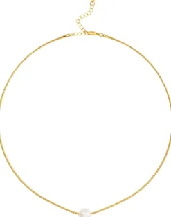 Bijou Brigitte Basics|Ketten Gold>Kette - Single Pearl gold