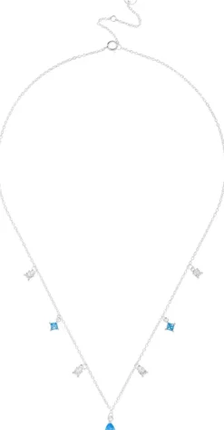 Bijou Brigitte Ketten 925Er Silber|Silver Crystals>Kette - Sky Shine silber