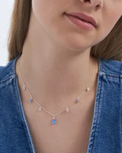 Bijou Brigitte Ketten 925Er Silber|Silver Crystals>Kette - Sky Shine silber