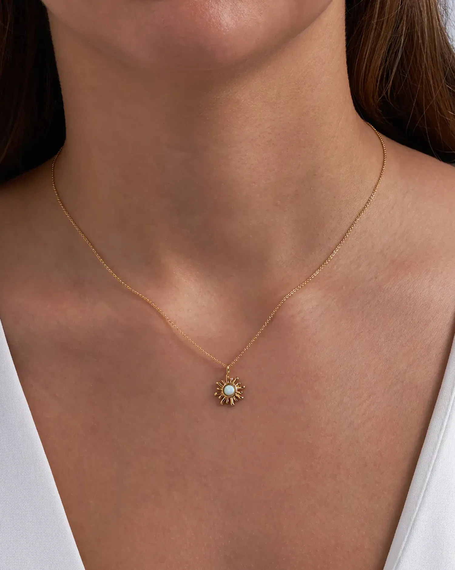Bijou Brigitte Boho-Schmuck|Ketten Gold>Kette - Snazzy Sun gold