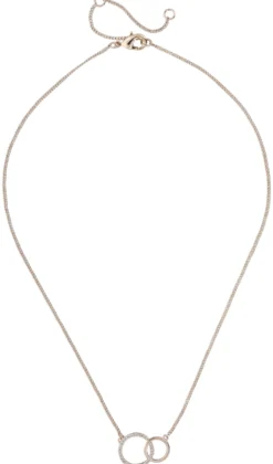 Bijou Brigitte Ketten Gold>Kette - Sparkling Circle gold