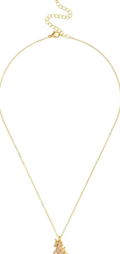 Bijou Brigitte Ketten Gold>Kette - Sparkling Unicorn gold