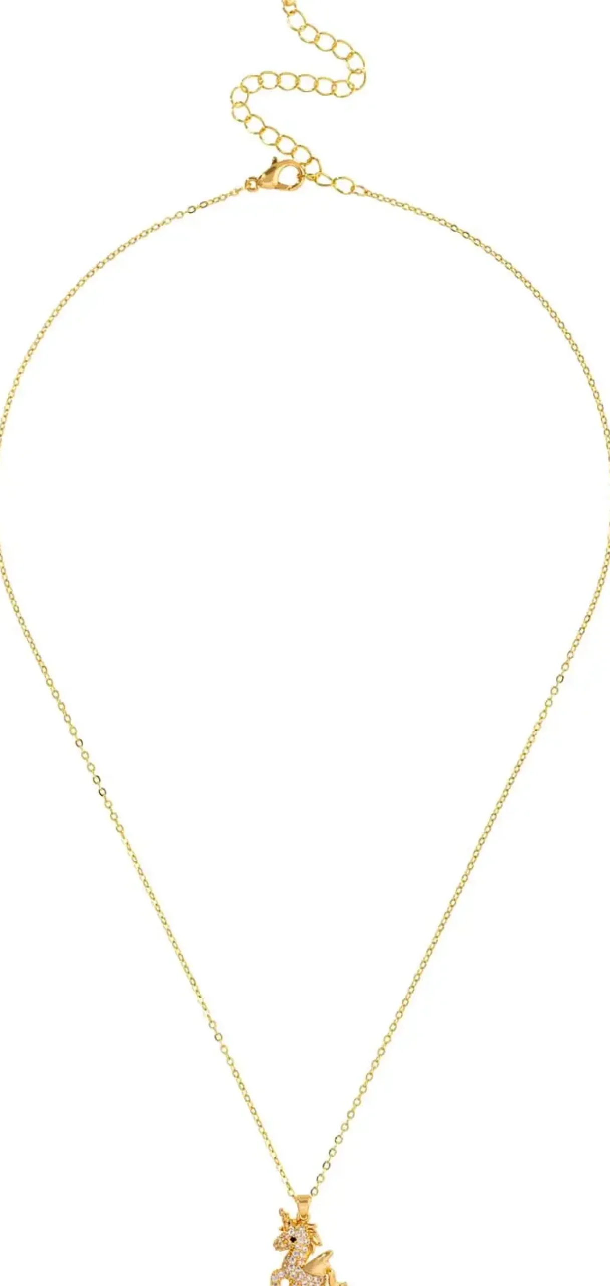 Bijou Brigitte Ketten Gold>Kette - Sparkling Unicorn gold