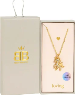Bijou Brigitte Ketten Gold>Kette - Sparkling Unicorn gold