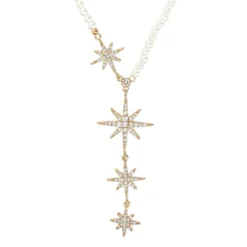 Bijou Brigitte Perlenschmuck|Perlenketten>Kette - Starry Pearls gold, weiß