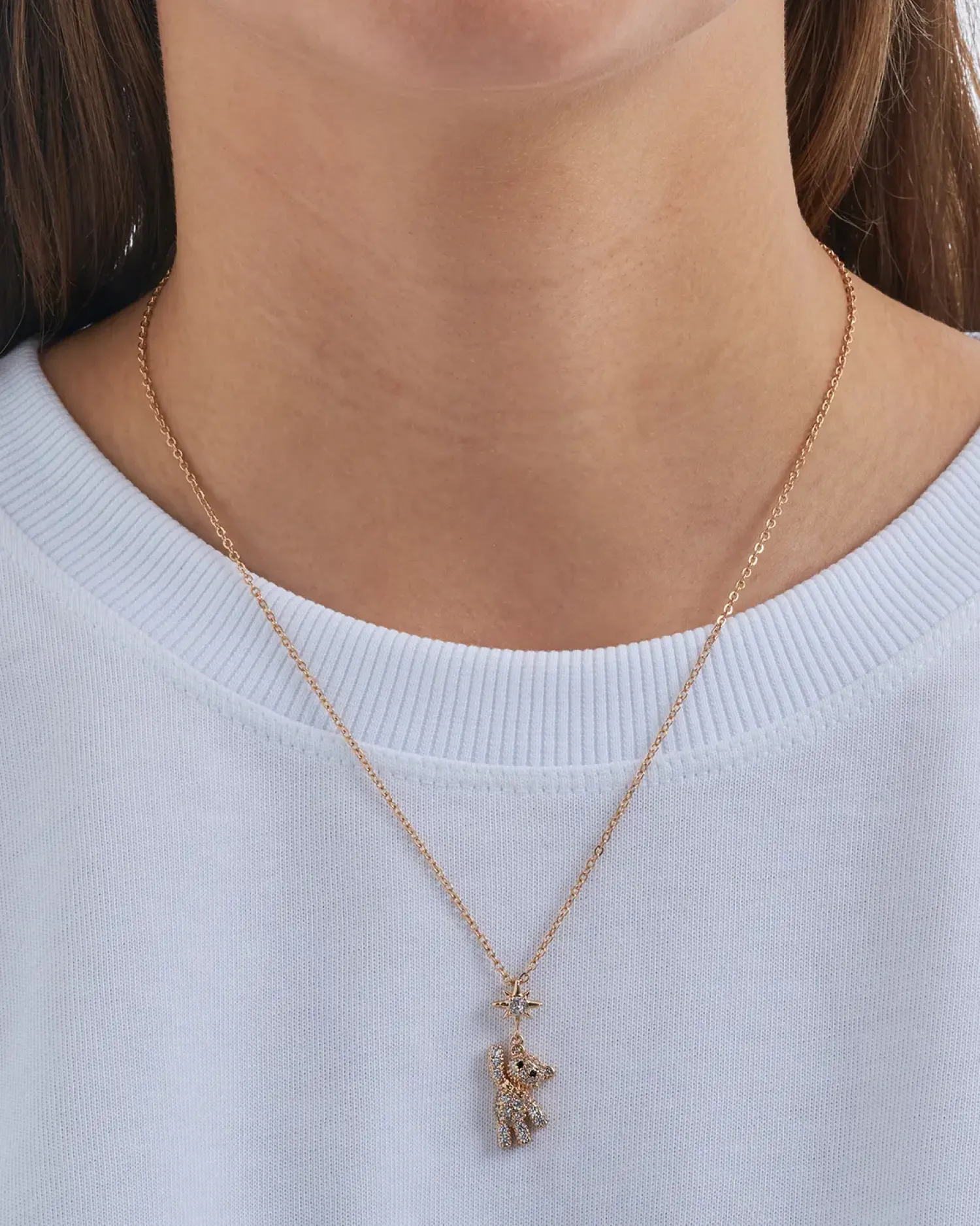 Bijou Brigitte Ketten Gold>Kette - Starstruck Friend gold