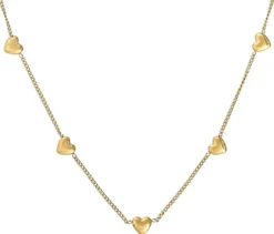 Bijou Brigitte Edelstahlschmuck In Gold|Edelstahlketten>Kette - Steel Hearts gold