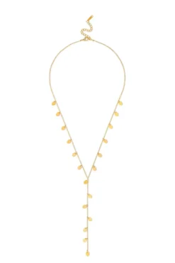 Bijou Brigitte Edelstahlketten|Wasserfester Schmuck>Kette - Steel Plates gold