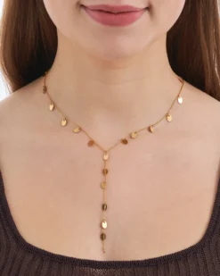 Bijou Brigitte Edelstahlketten|Wasserfester Schmuck>Kette - Steel Plates gold