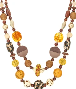 Bijou Brigitte Layering-Ketten|Statement-Ketten>Kette - Summer Safari braun