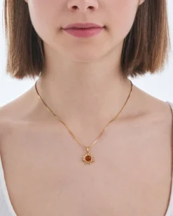 Bijou Brigitte Boho-Schmuck|Ketten Gold>Kette - Sunny Amber gold