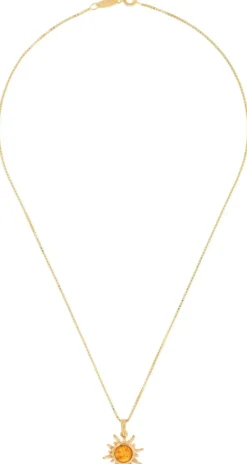 Bijou Brigitte Boho-Schmuck|Ketten Gold>Kette - Sunny Amber gold