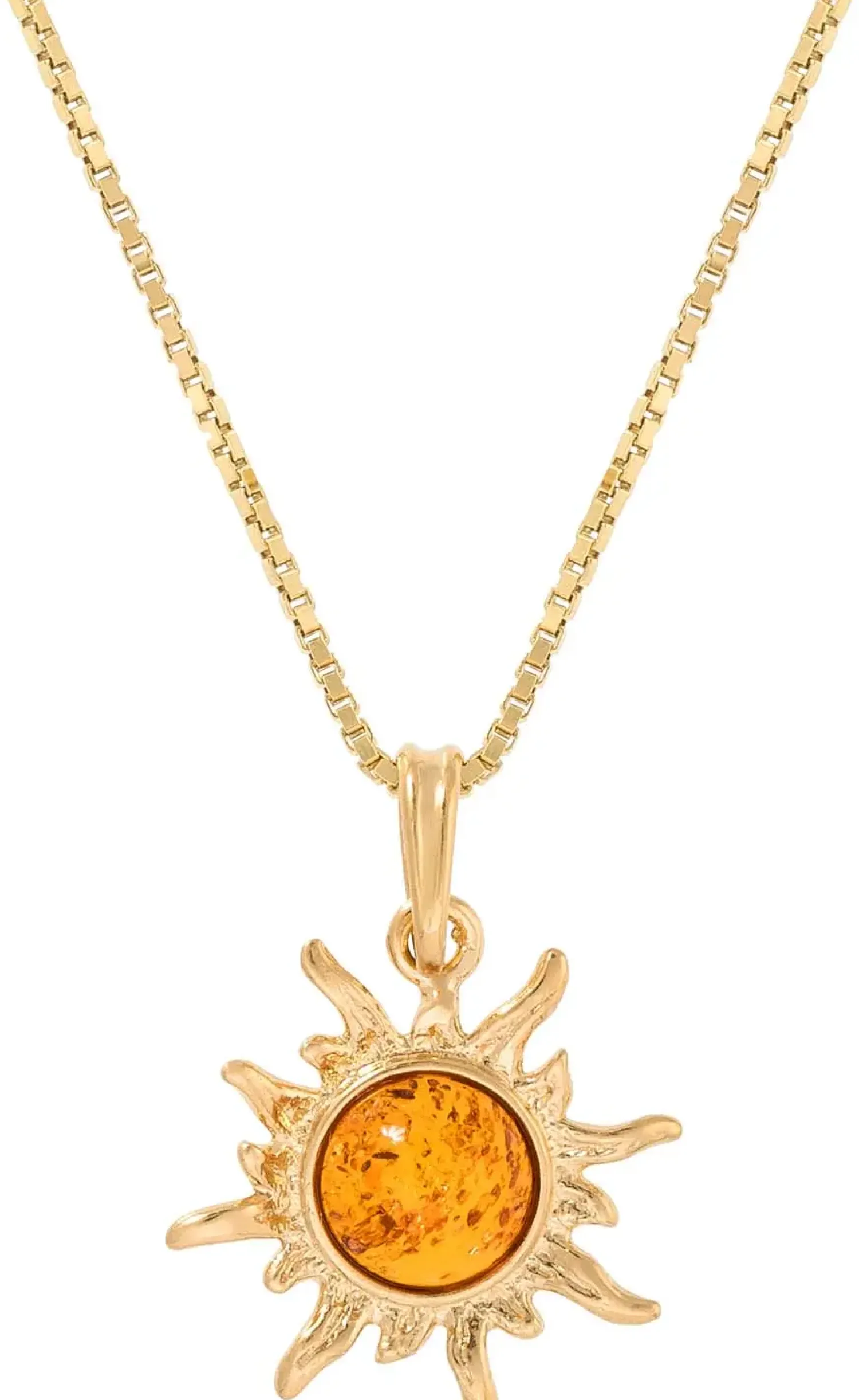 Bijou Brigitte Boho-Schmuck|Ketten Gold>Kette - Sunny Amber gold