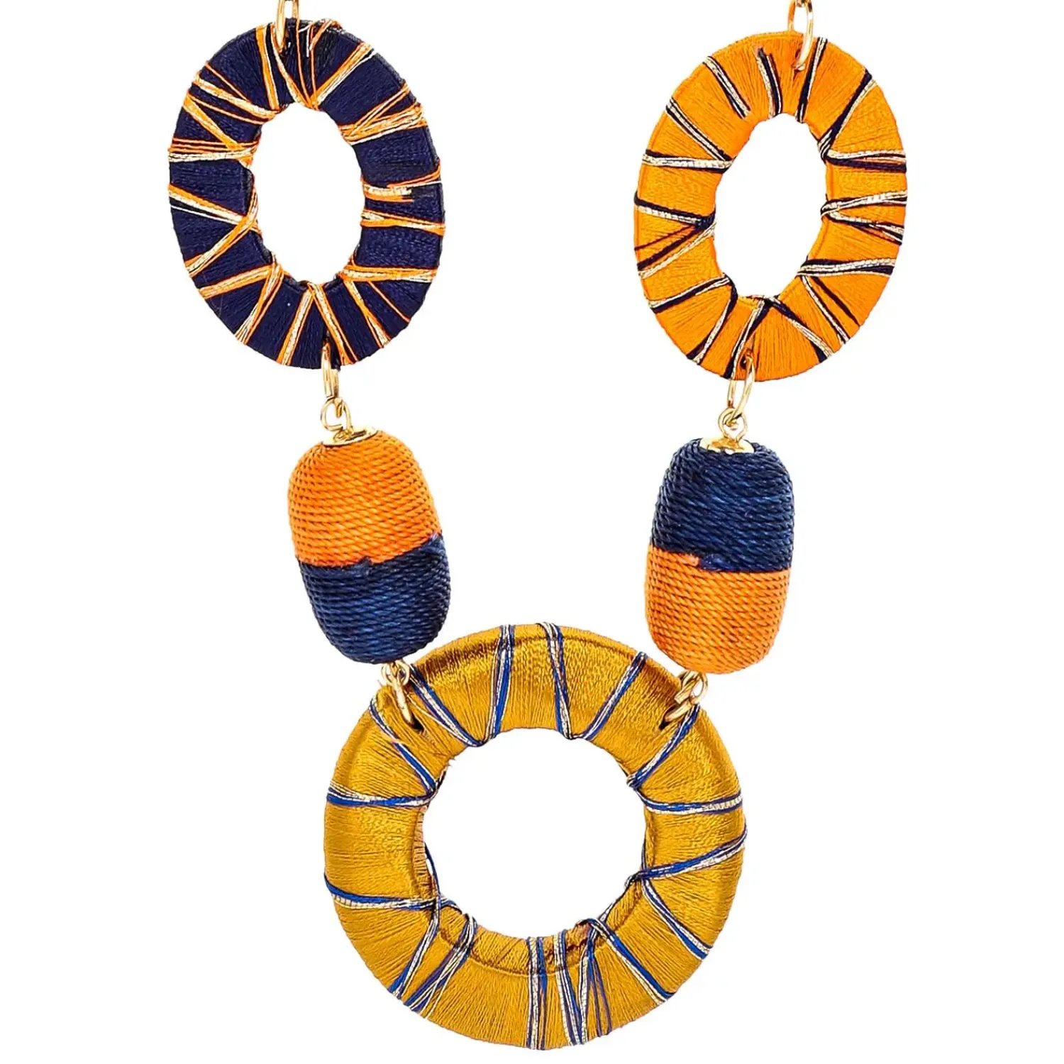 Bijou Brigitte Statement-Ketten|Bunter Schmuck>Kette - Sunny Horizon mehrfarbig