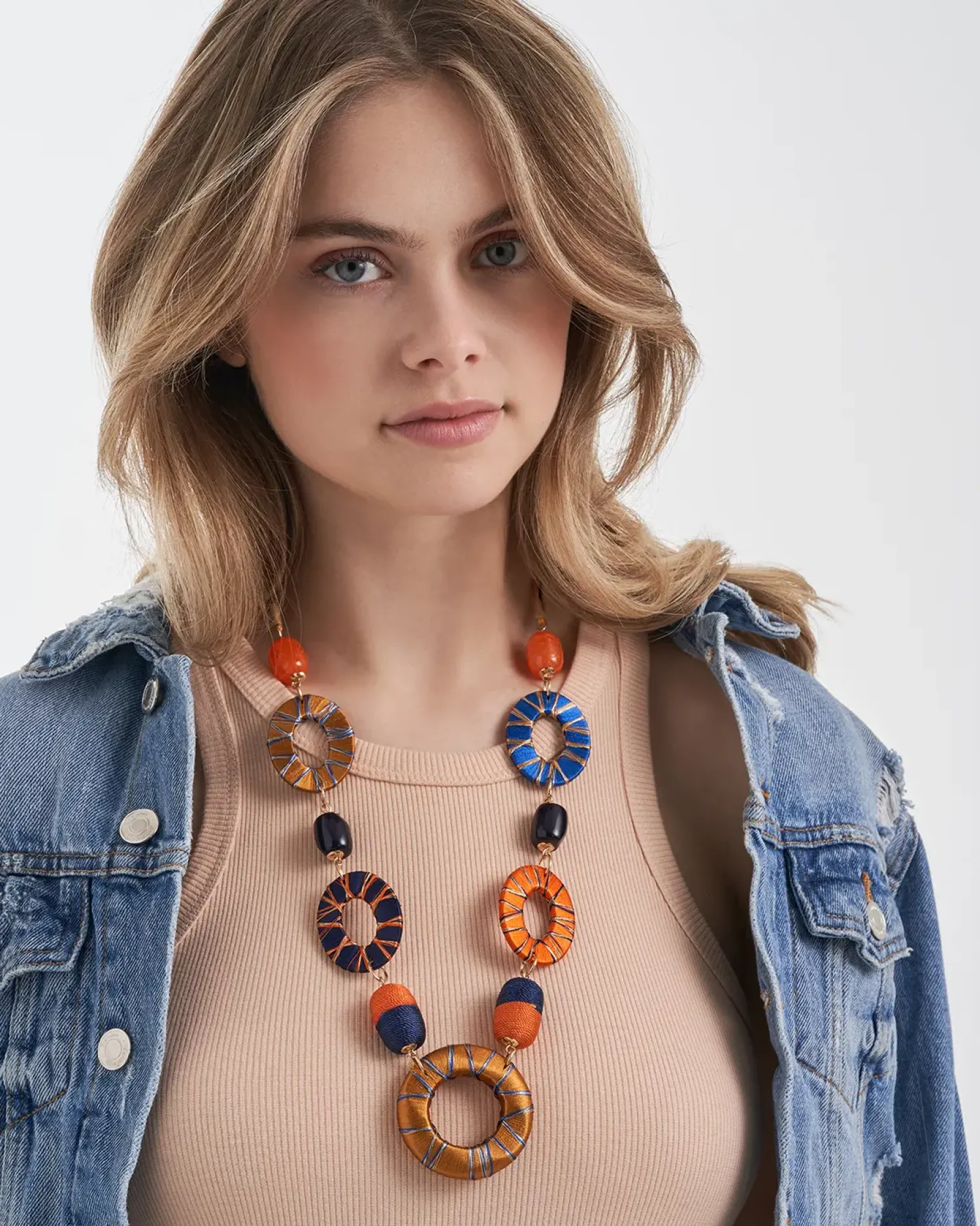 Bijou Brigitte Statement-Ketten|Bunter Schmuck>Kette - Sunny Horizon mehrfarbig