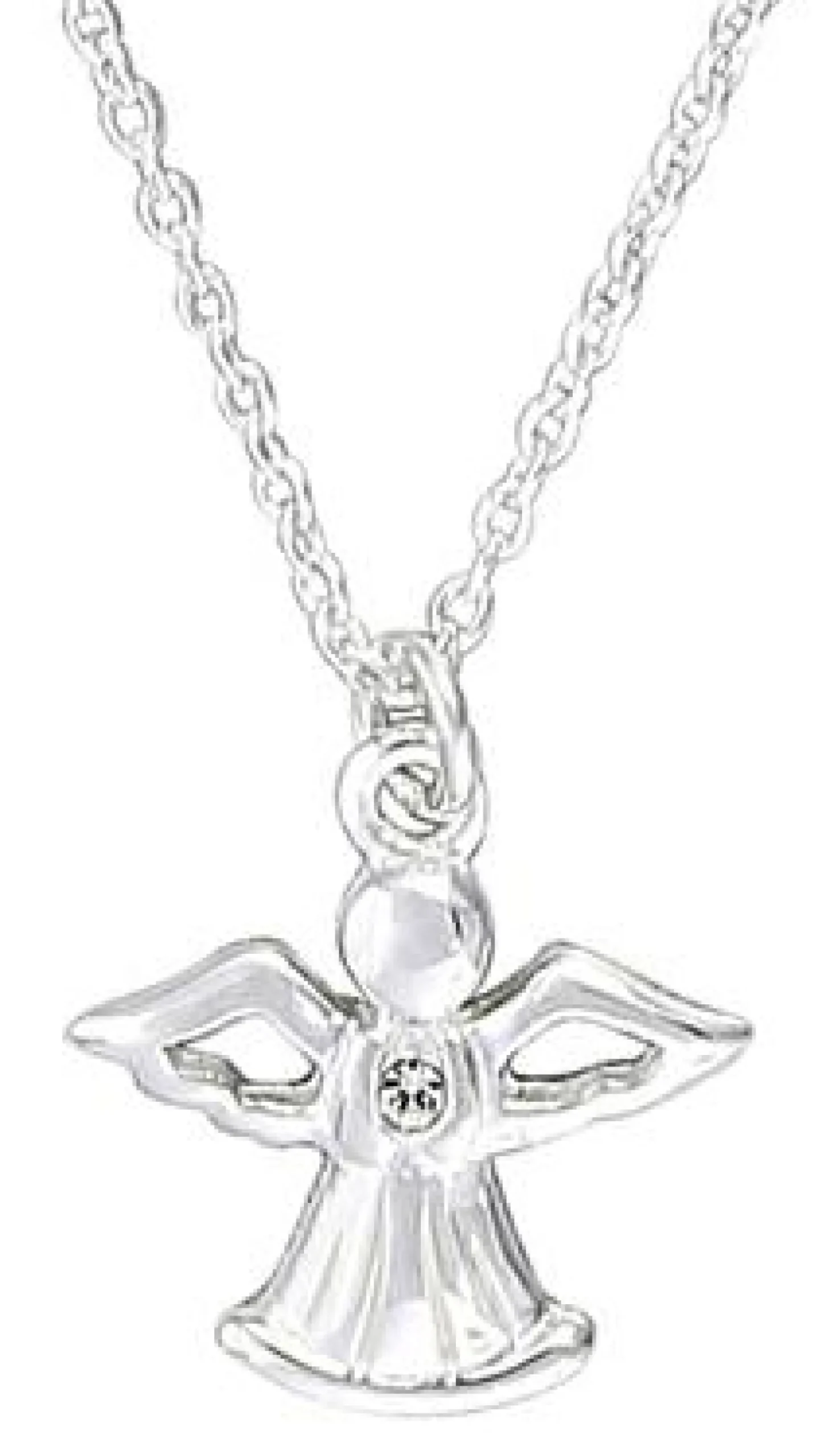 Bijou Brigitte Ketten 925Er Silber|Silver Crystals>Kette - Sweet Angel silber