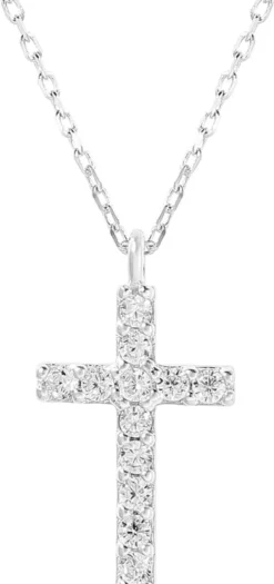 Bijou Brigitte Ketten 925Er Silber|Silver Crystals>Kette - Tiny Cross silber
