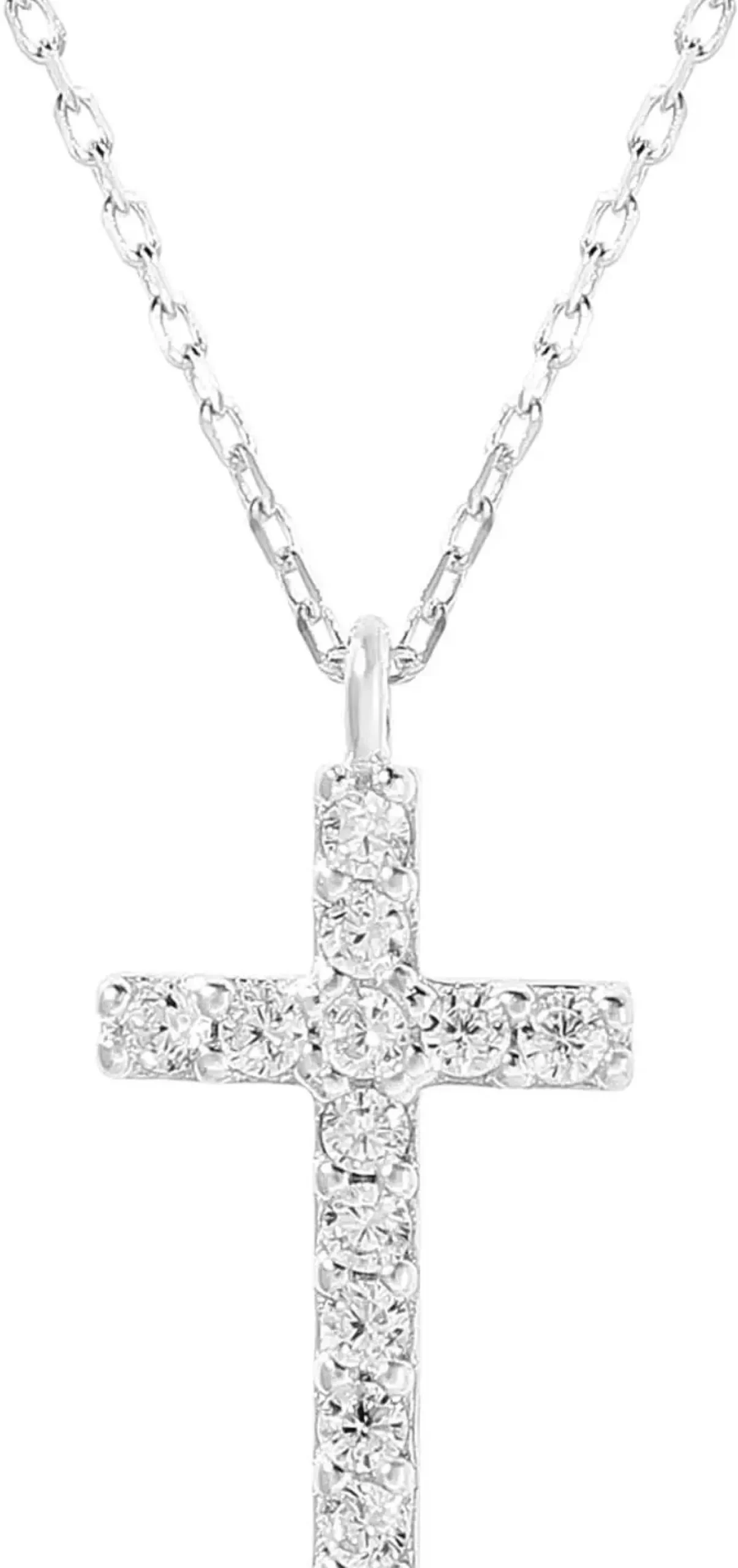 Bijou Brigitte Ketten 925Er Silber|Silver Crystals>Kette - Tiny Cross silber