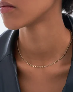 Bijou Brigitte Basics|Ketten Gold>Kette - Tiny Plates gold