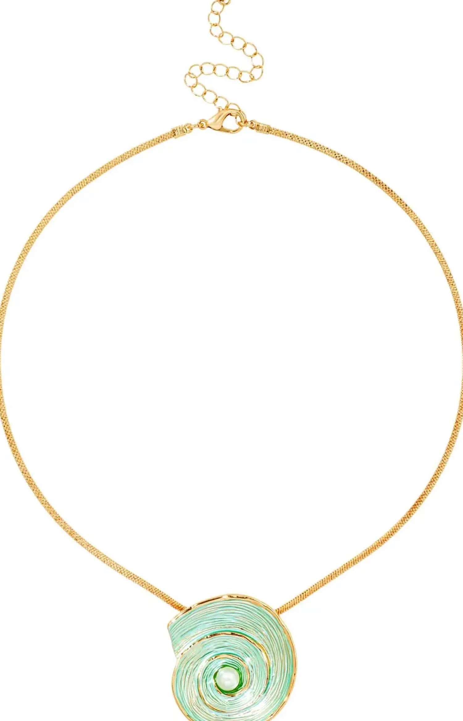 Bijou Brigitte Maritimer Schmuck|Ketten Gold>Kette - Turquoise Waves türkis, gold