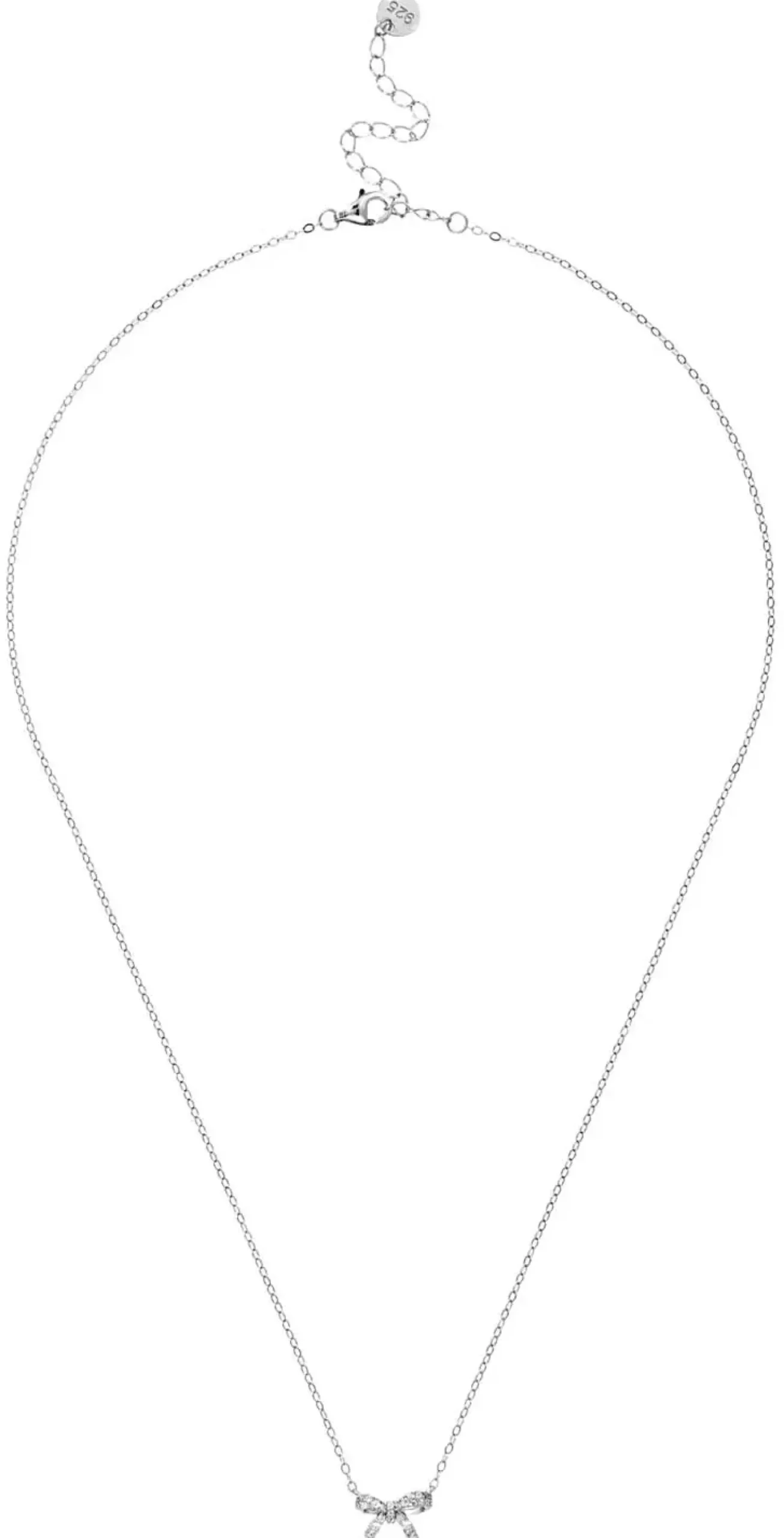 Bijou Brigitte Ketten 925Er Silber|Silver Crystals>Kette - Twinkling Bow silber