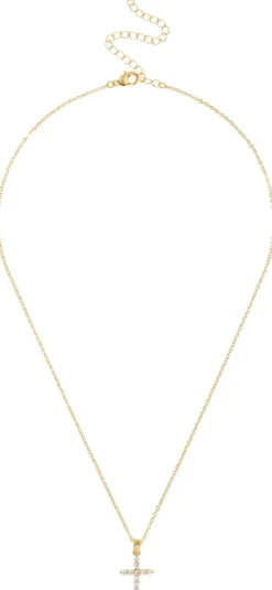 Bijou Brigitte Ketten Gold>Kette - Vibrant Cross gold