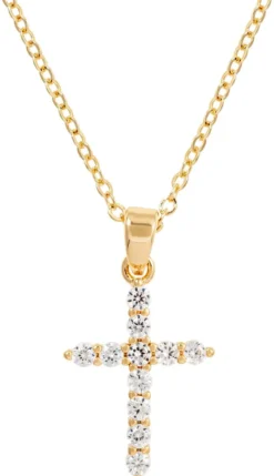 Bijou Brigitte Ketten Gold>Kette - Vibrant Cross gold