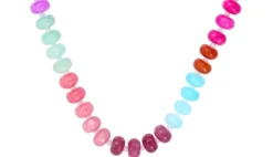 Bijou Brigitte Pastellschmuck|Bunter Schmuck>Kette - Vibrant Quartz mehrfarbig