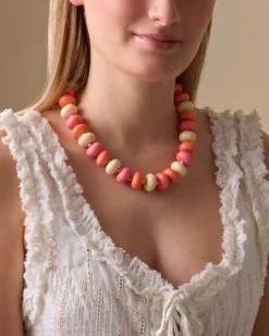 Bijou Brigitte Statement-Ketten|Bunter Schmuck>Kette - Vibrant Stones mehrfarbig