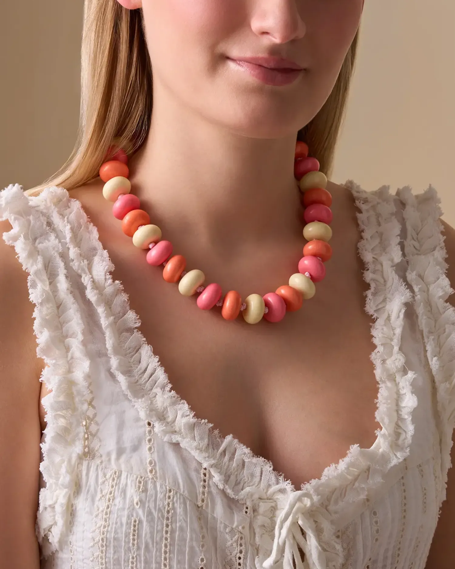 Bijou Brigitte Statement-Ketten|Bunter Schmuck>Kette - Vibrant Stones mehrfarbig