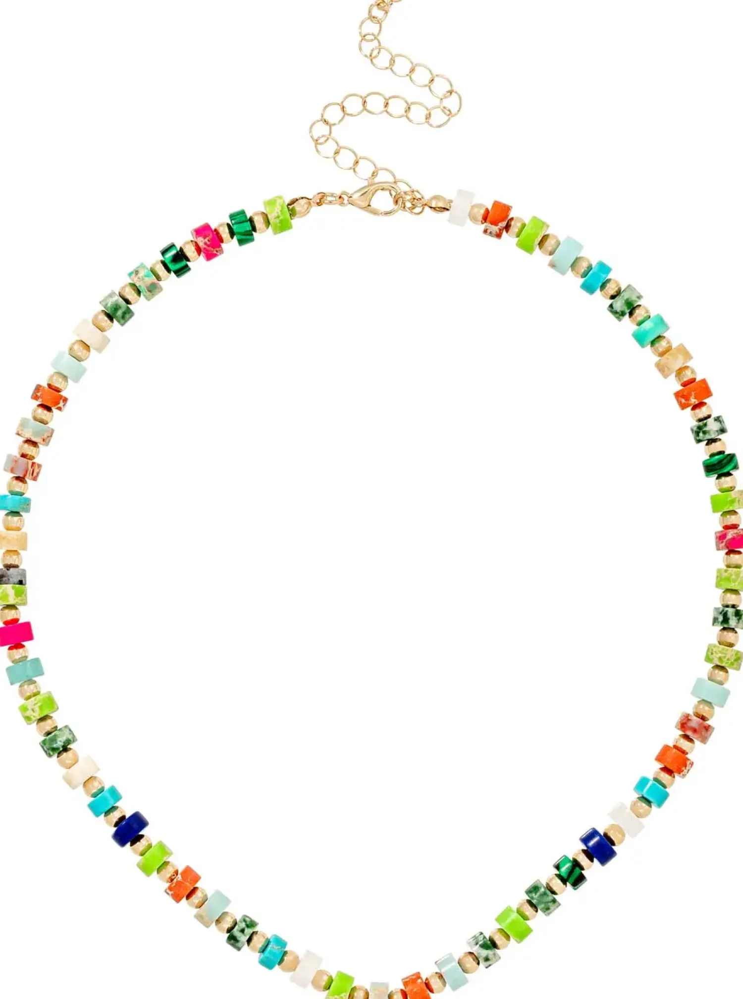 Bijou Brigitte Bunter Schmuck>Kette - Vibrant Turquoise mehrfarbig