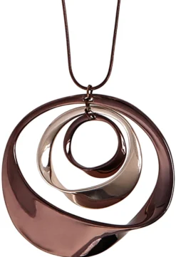 Bijou Brigitte Statement-Ketten>Kette - Warm Gold braun