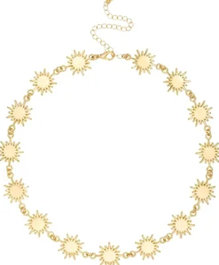 Bijou Brigitte Boho-Schmuck|Ketten Gold>Kette - Wonderful Sun gold