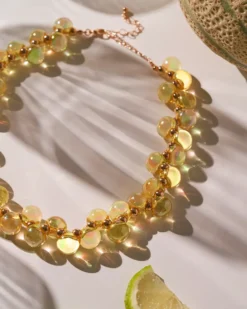 Bijou Brigitte Statement-Ketten>Kette - Wonderful Yellow gelb