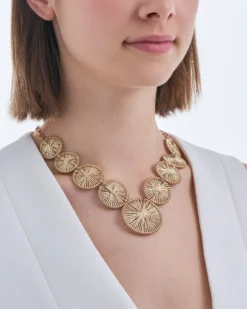 Bijou Brigitte Boho-Schmuck|Ketten Gold>Kette - Wrapped gold