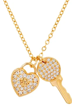 Bijou Brigitte Ketten Gold|Für Bestimmte Personen>Kette - Zirconia Key gold