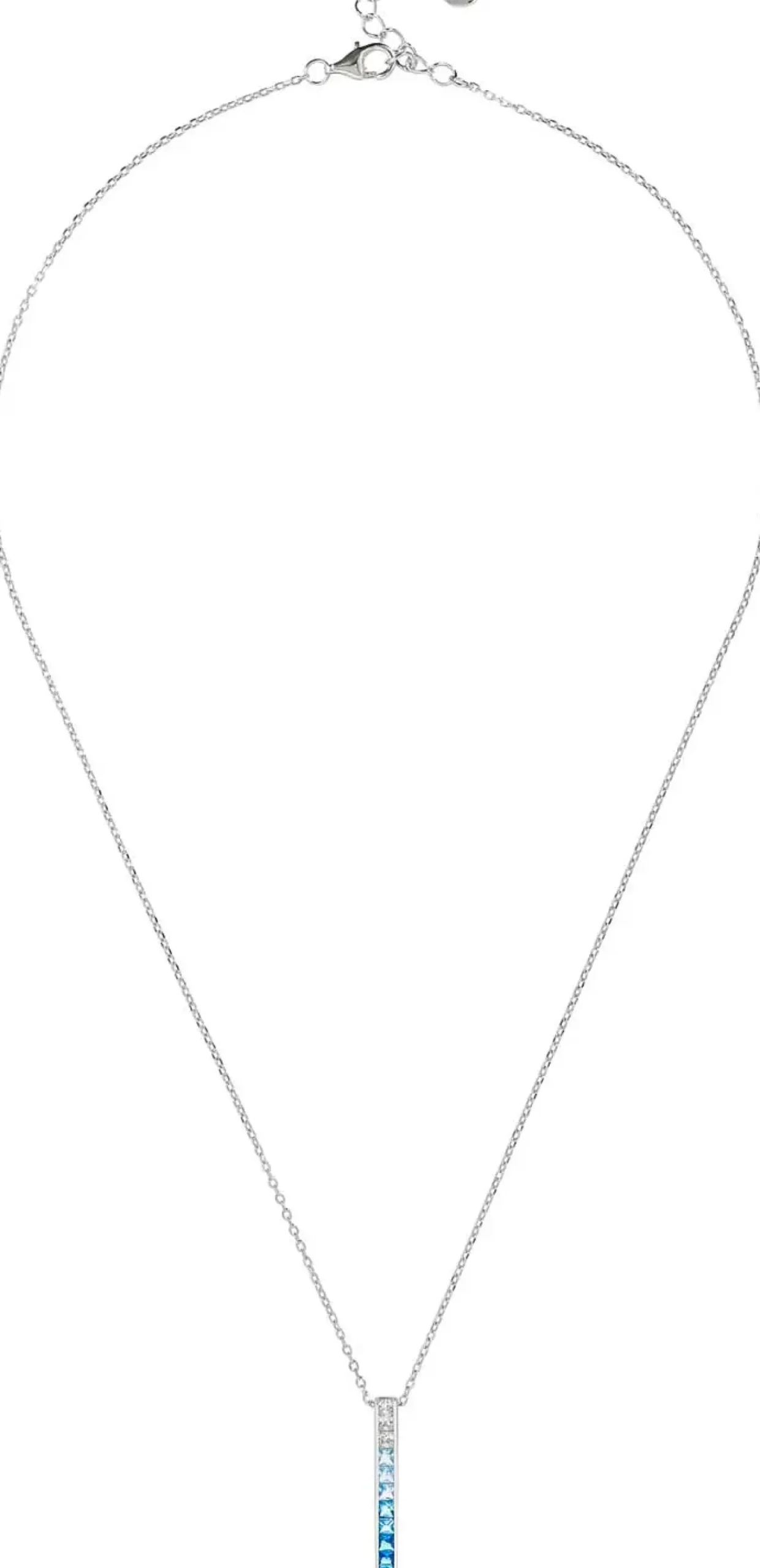 Bijou Brigitte Silver Moments|Ketten 925Er Silber>Kette - Zirkonia Moment blau, silber