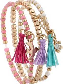 Bijou Brigitte Kinderschmuck|Bunter Schmuck>Kinder Armband - Birdie mehrfarbig