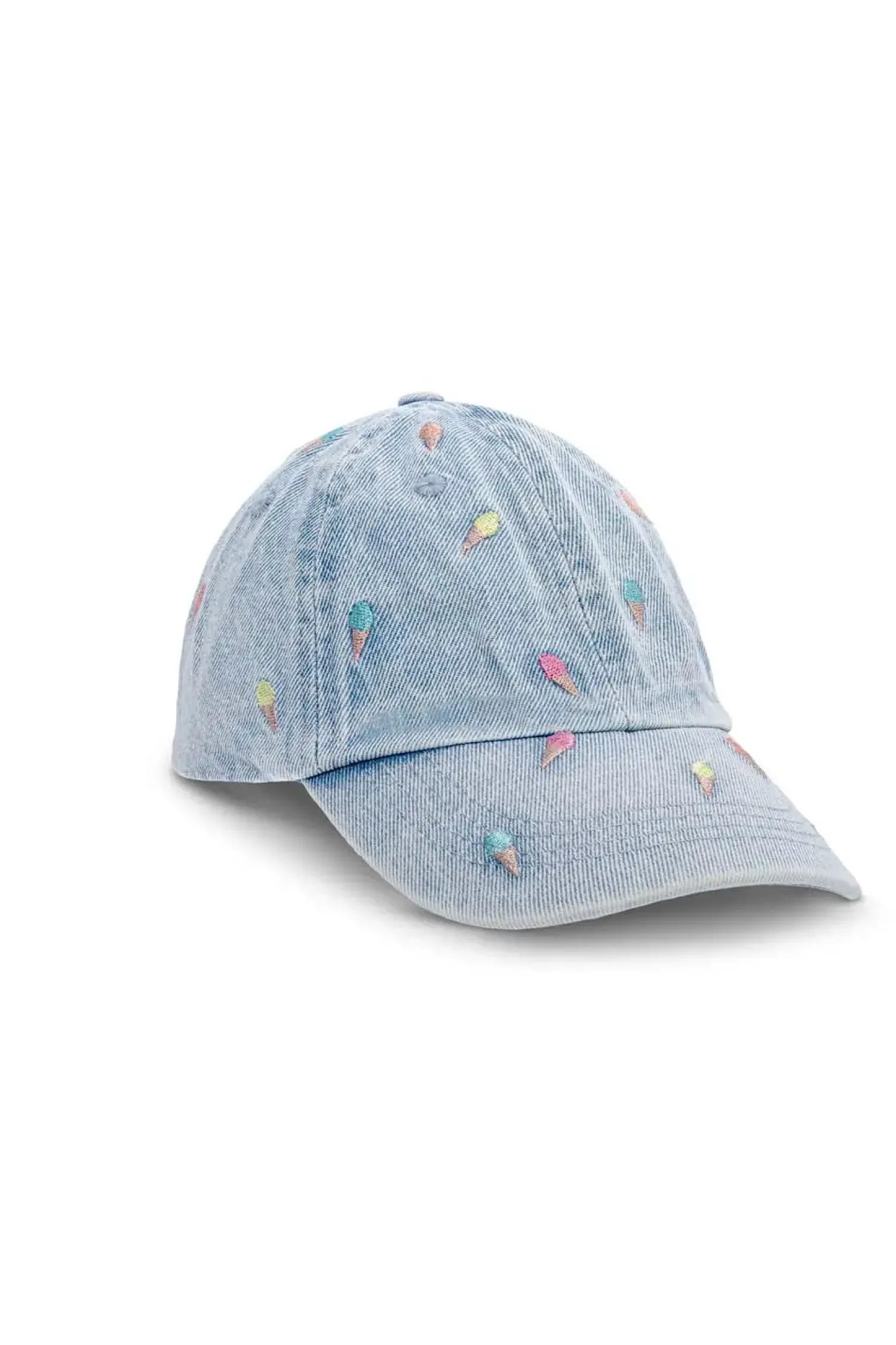 Bijou Brigitte Kinderschmuck>Kinder Cap - Jeans Ice blau