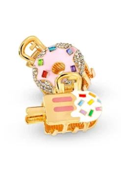 Bijou Brigitte Kinderschmuck|Haarklammern>Kinder Haarklammer-Set - Sweet Treats mehrfarbig