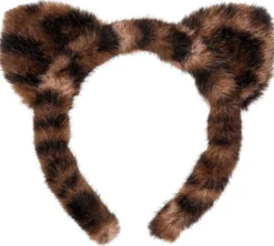 Bijou Brigitte Kinderschmuck>Kinder Haarreif - Soft Leo braun